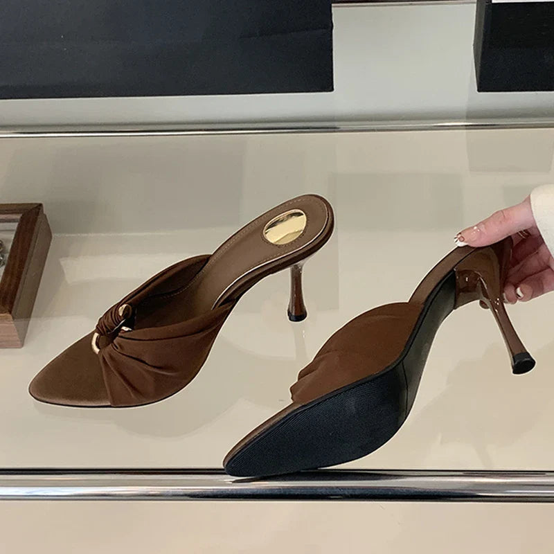 Whispers On Stage Heels Sandals