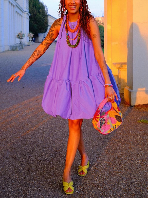 Bitter-Sweet Rise Mini Dress
