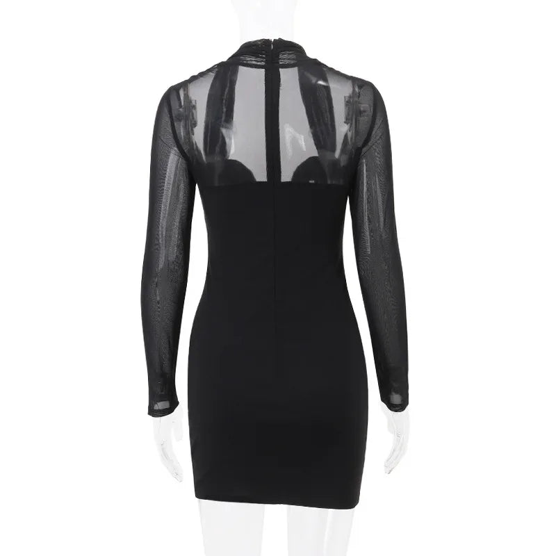 Sinking Into Sweet Uncertainty Mini Dress