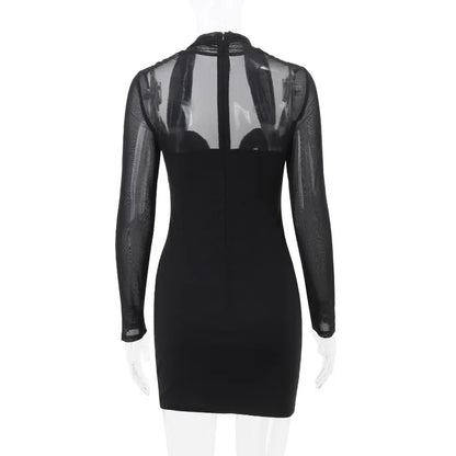 Sinking Into Sweet Uncertainty Mini Dress