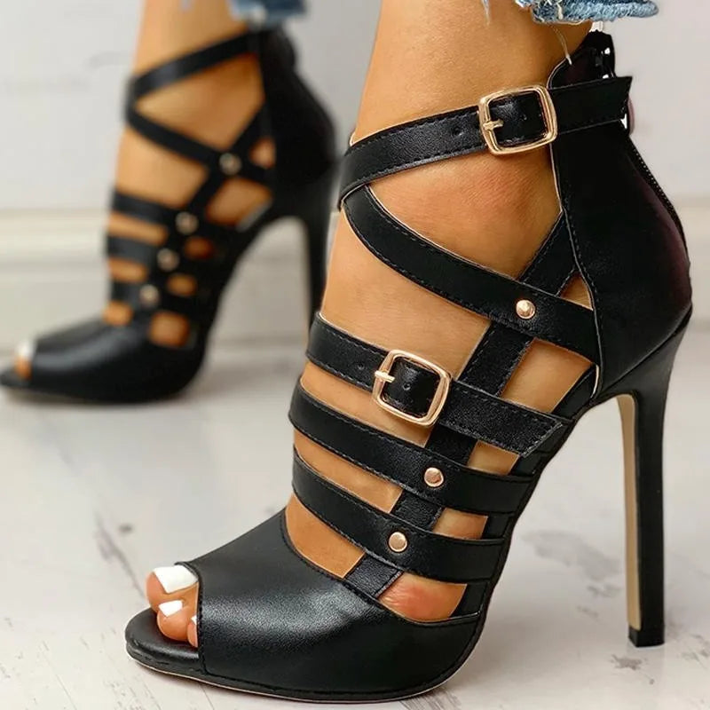 Candy Rhythm Gladiator Pumps
