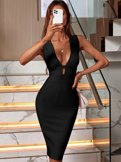 Ride the Lightning Midi Dress