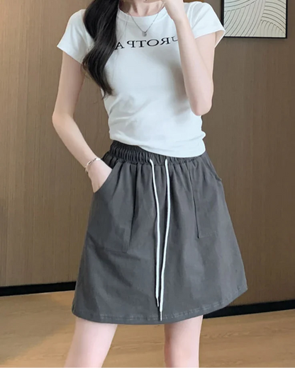 Gravity’s Pull Mini Skort