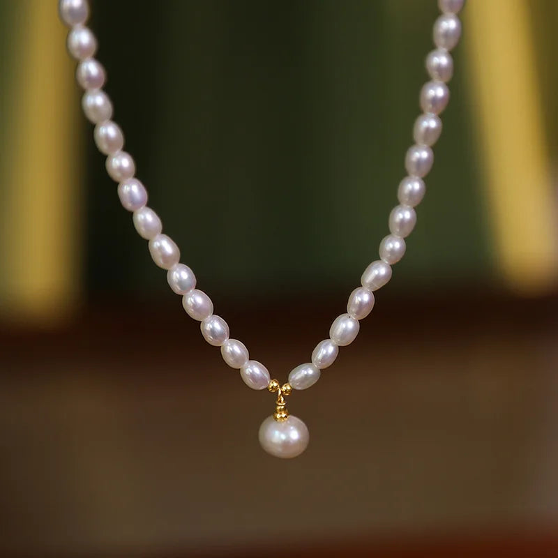 Hearts Don’t Lie Pearl Necklace