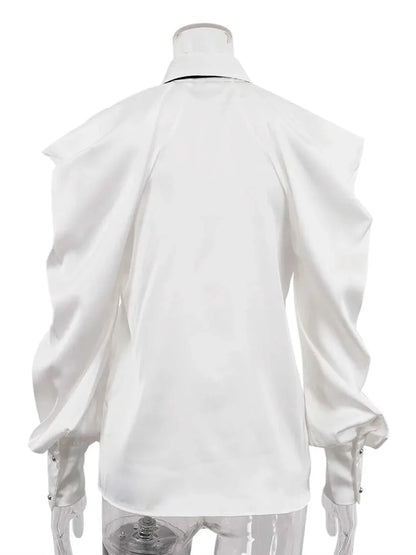 Off-Shoulder Casual Shirt