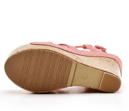 Darling Heartline Wedges Sandals