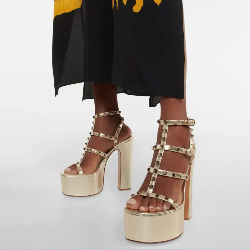 Blackboard Baddie Sandals