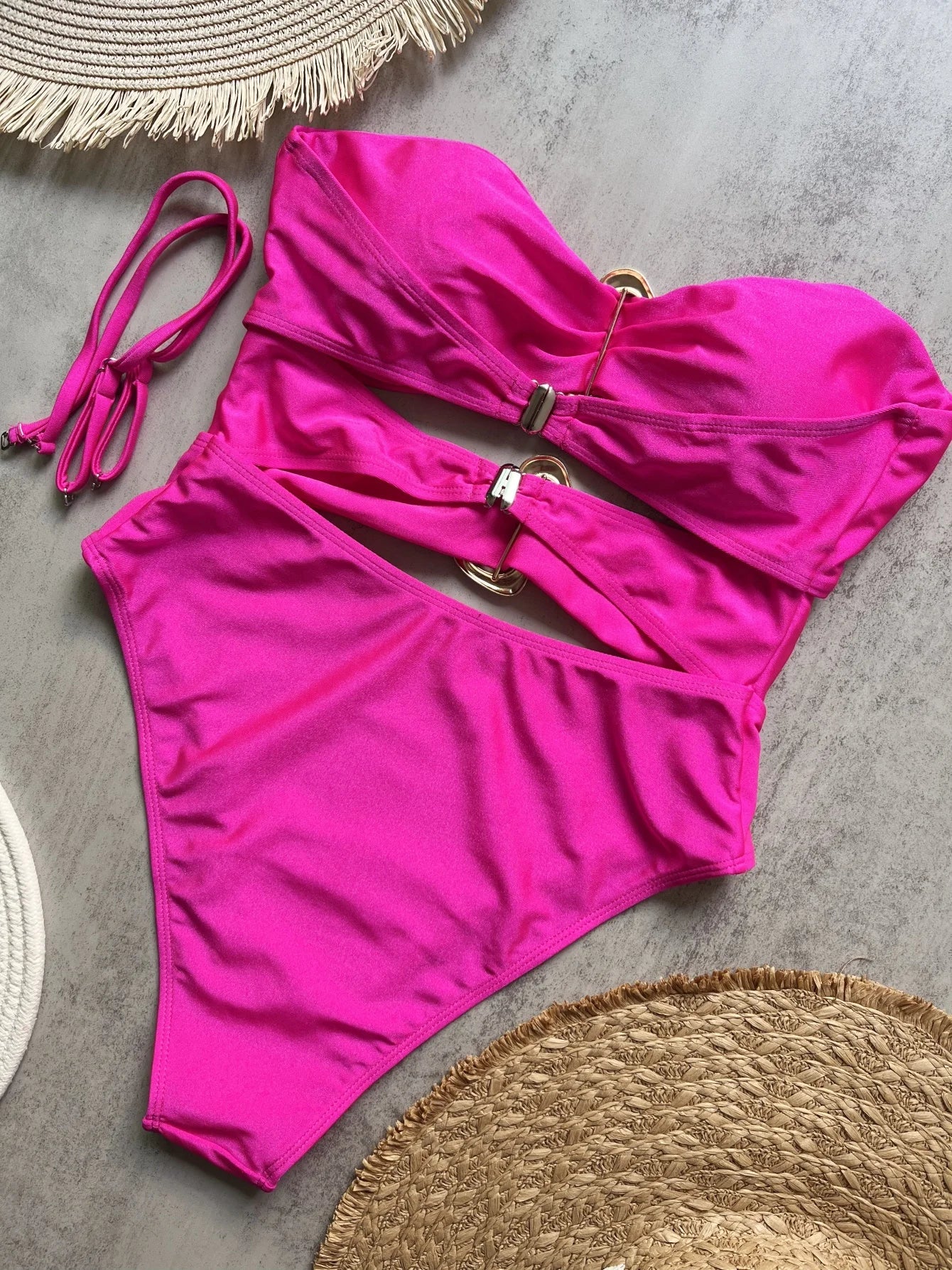 Light On Her Lips Monokini