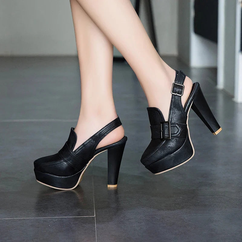 The Woman Remade Pump Shoes