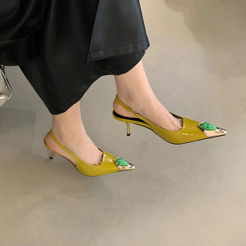 Teddy Tantrum Slingback Shoes