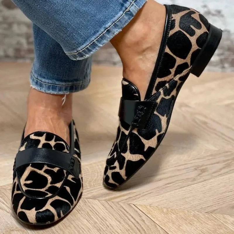 Teardrops And Glitter Flat Loafers
