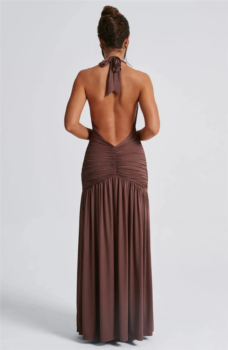 Flashes In The Sky Maxi Dress