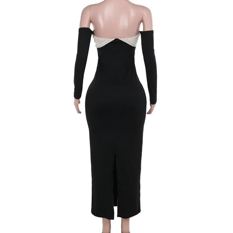 Quiet Screaming Inside Maxi Dress