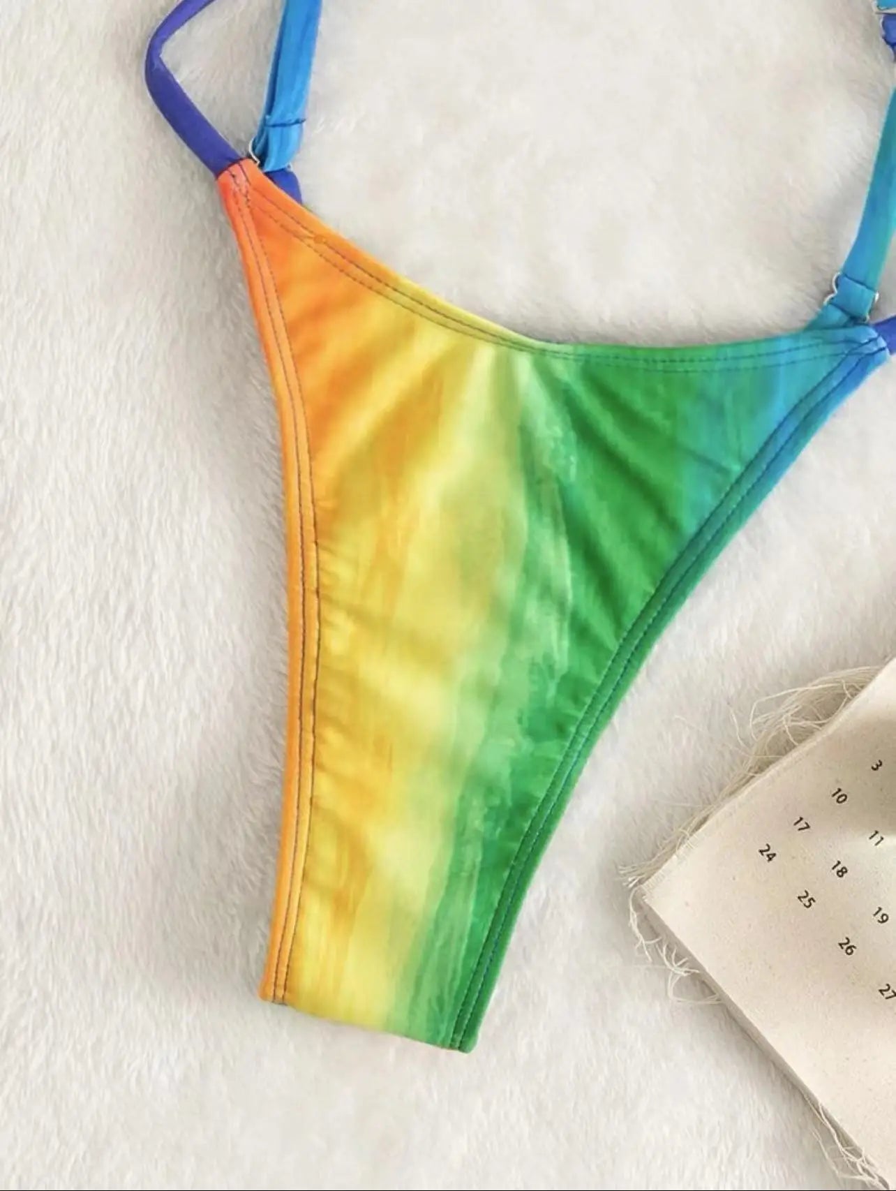 Gradient Color Hollow Out Monokini