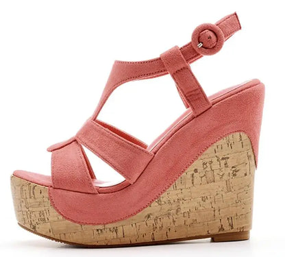 Darling Heartline Wedges Sandals
