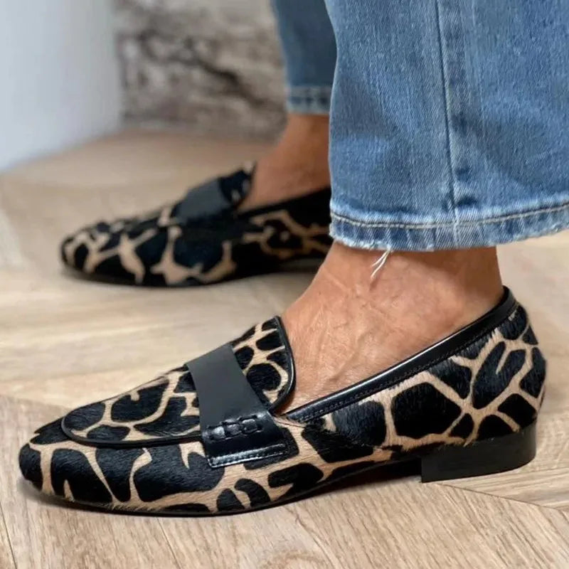 Teardrops And Glitter Flat Loafers