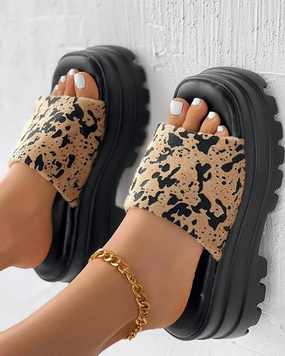 Drama Doll Platform Sandals
