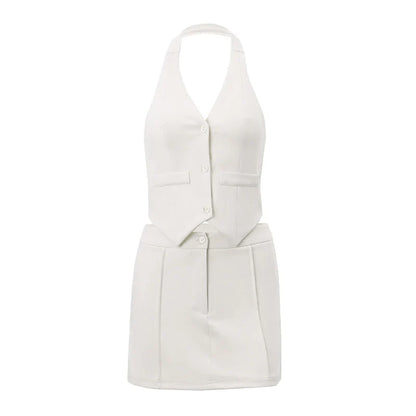Plagued By The Memories Skirt Set