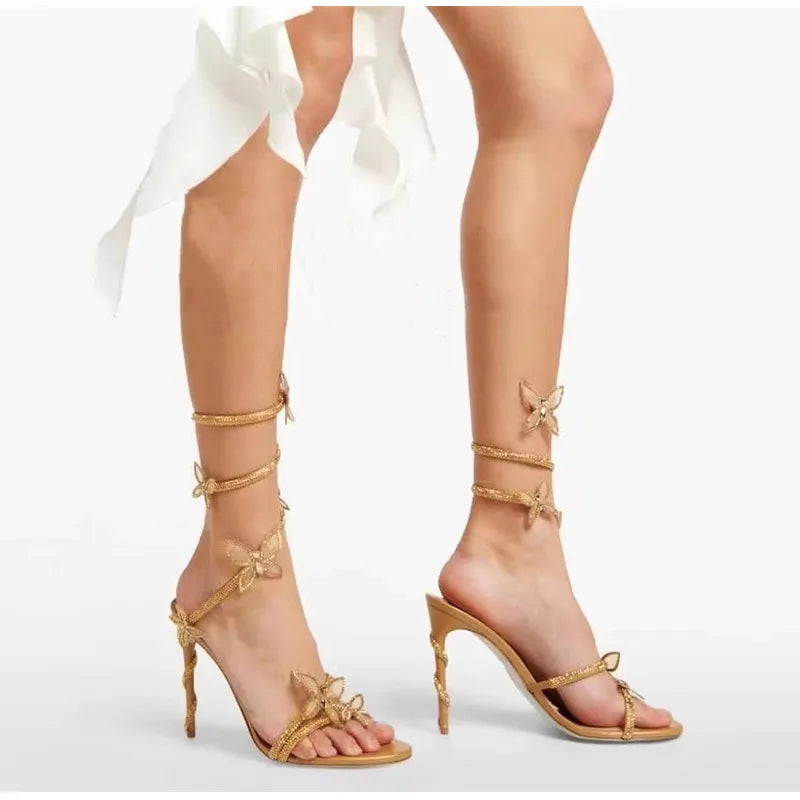 Caught Up In Heaven Pump Sandals
