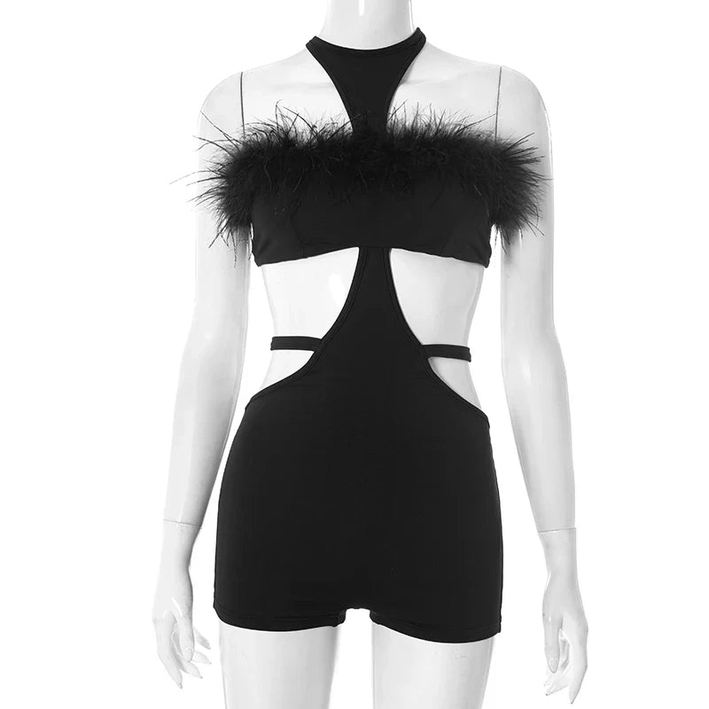 Firelight Between Words Romper