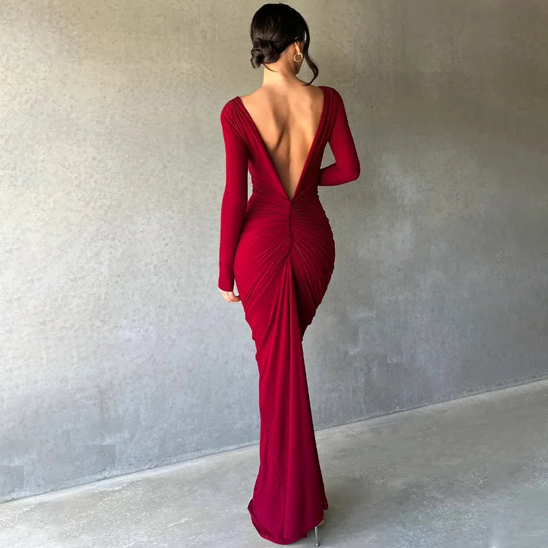 Let You Go Alone Maxi Dress