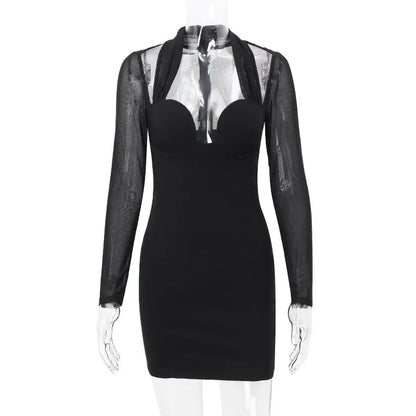 Sinking Into Sweet Uncertainty Mini Dress