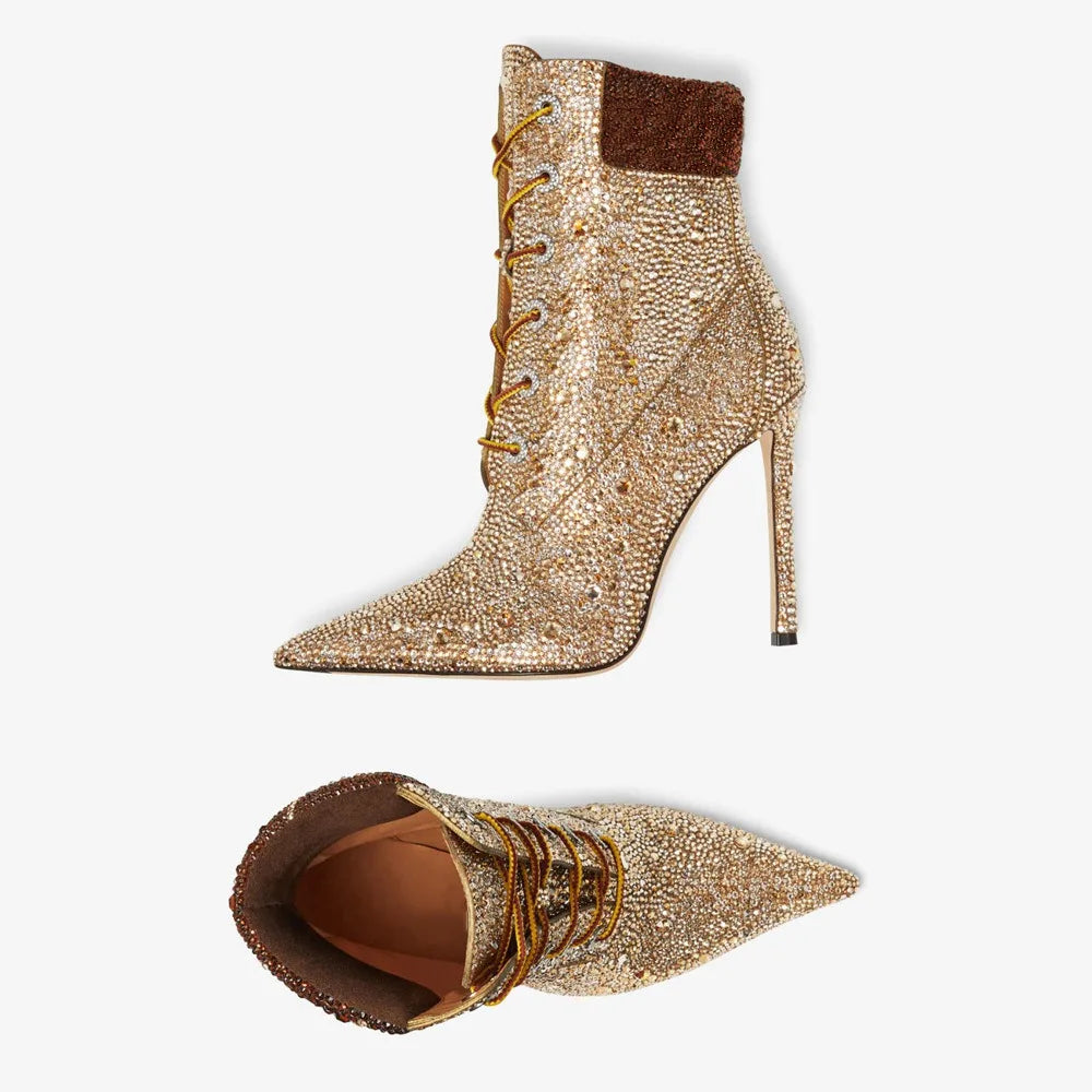 You Spark My Heart Ankle Boots