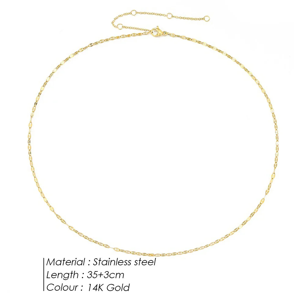 Living In The Tears Chain Necklace
