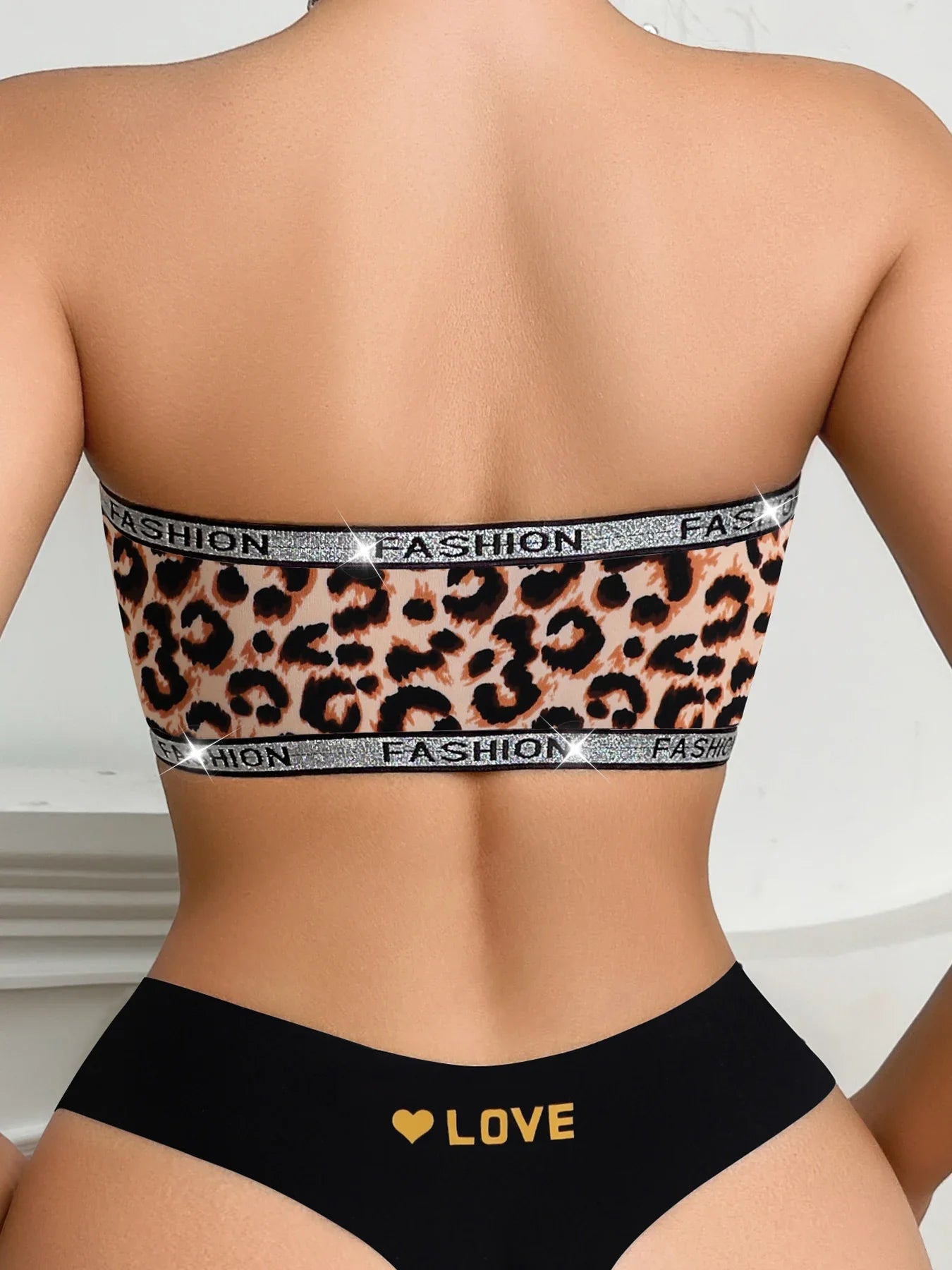 Front Open Bandeau Bra