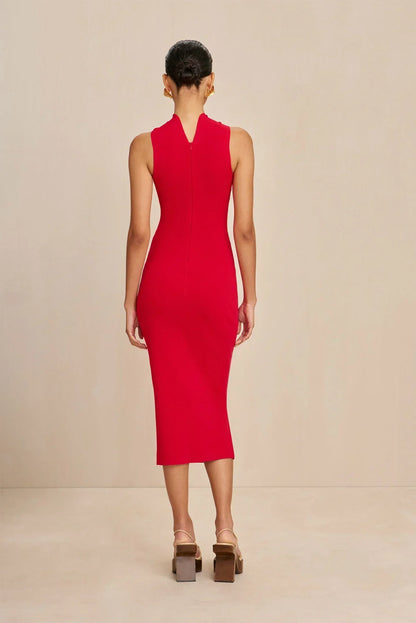 Burning Inside Me Midi Dress