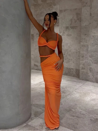 Pace Yourself For Me Skirt Set