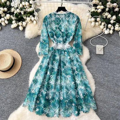 Looking Through Those Tears Midi Dress