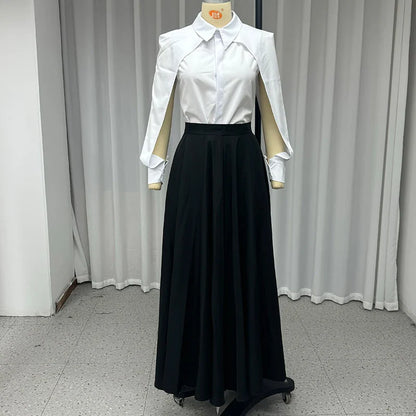 Distorted Grace Skirt Set