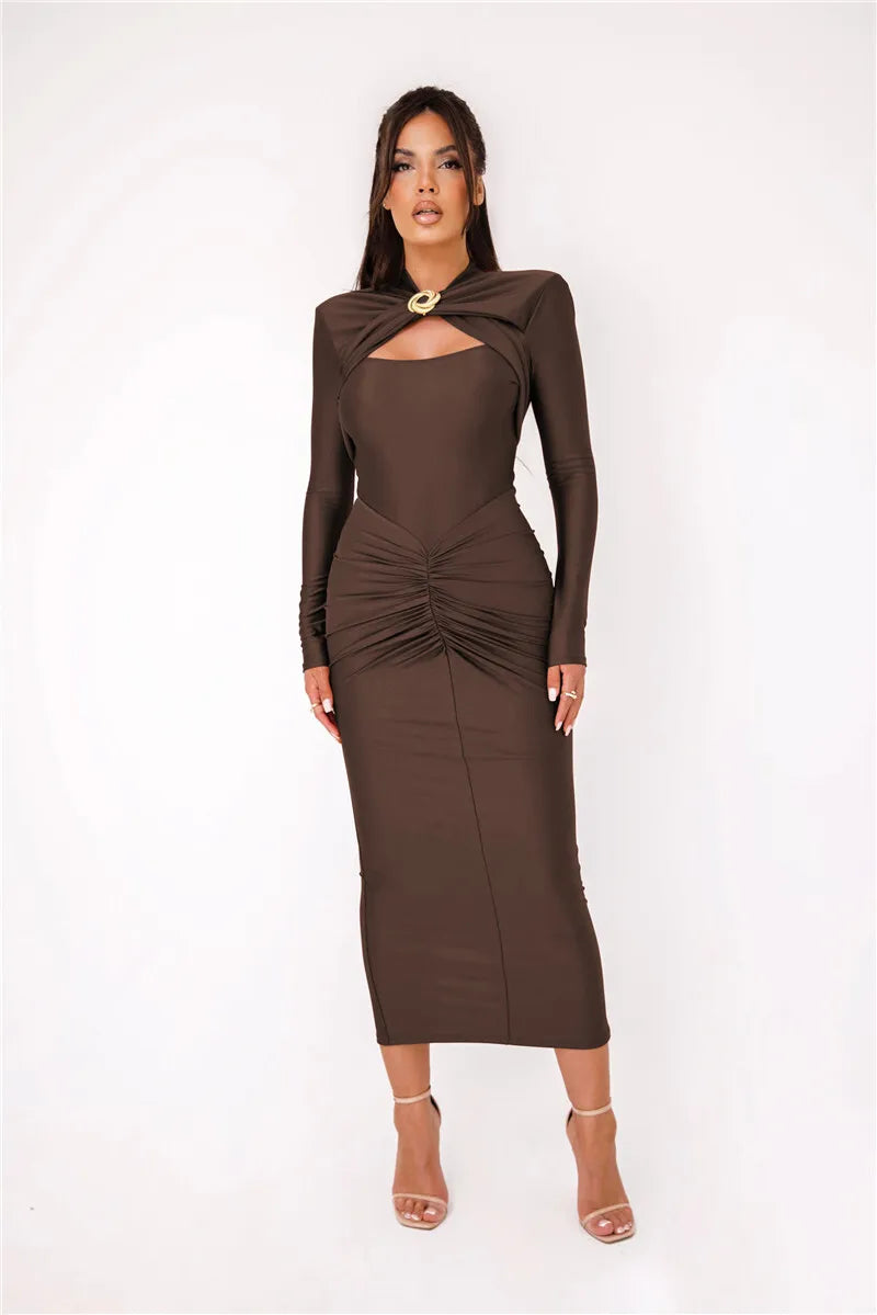 Devil Got My Woman Maxi Dress