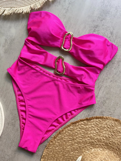 Light On Her Lips Monokini