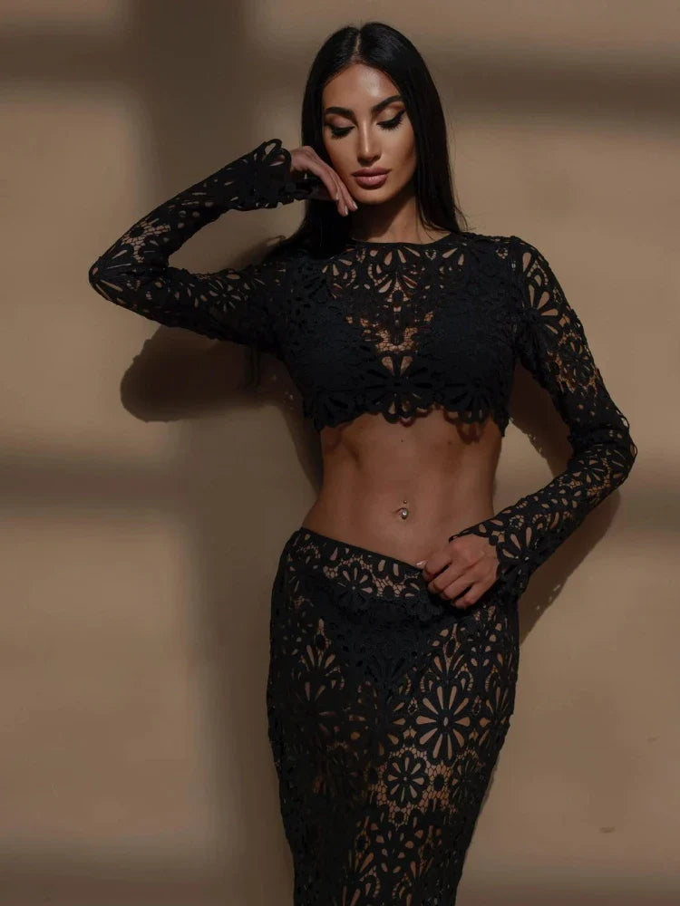 A Fire Still Burns Skirt Set