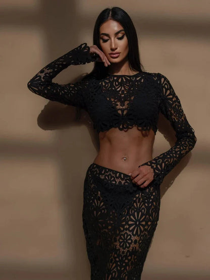 A Fire Still Burns Skirt Set