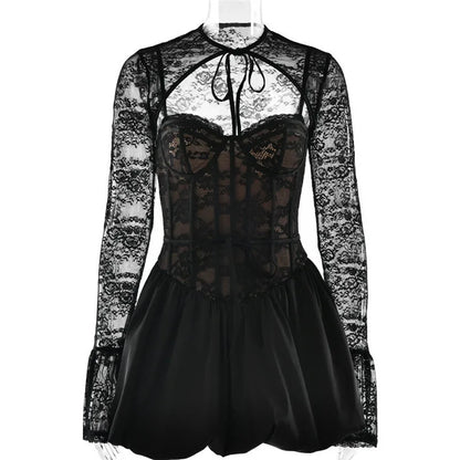 Hopping The Closure Mini Dress