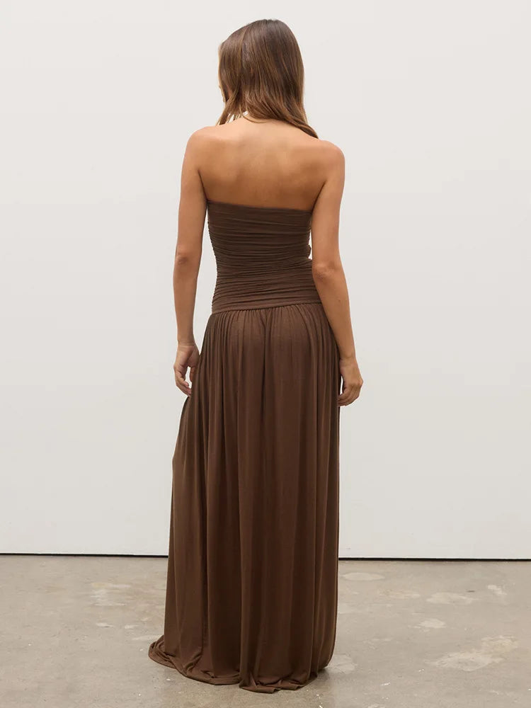 Unwritten Verses of Us Long Dress