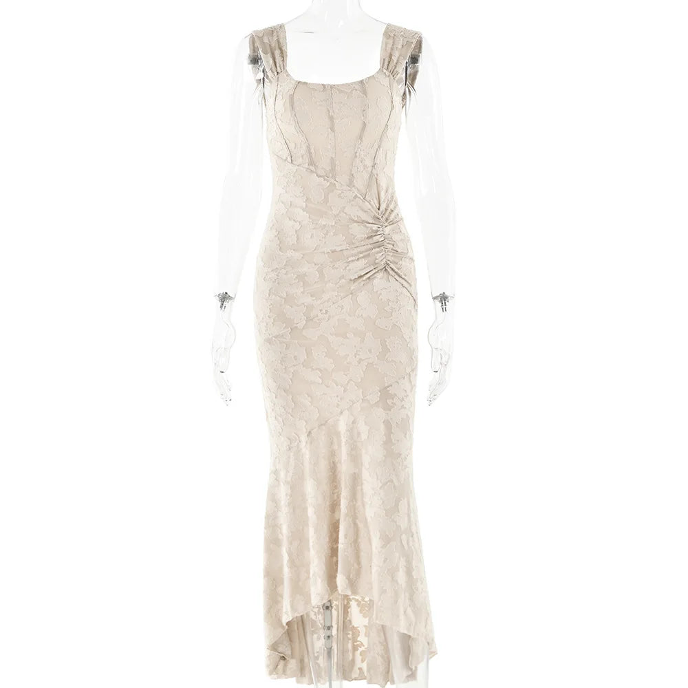 Vaguely Heard You Whisper Maxi Dress