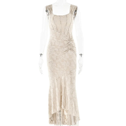 Vaguely Heard You Whisper Maxi Dress