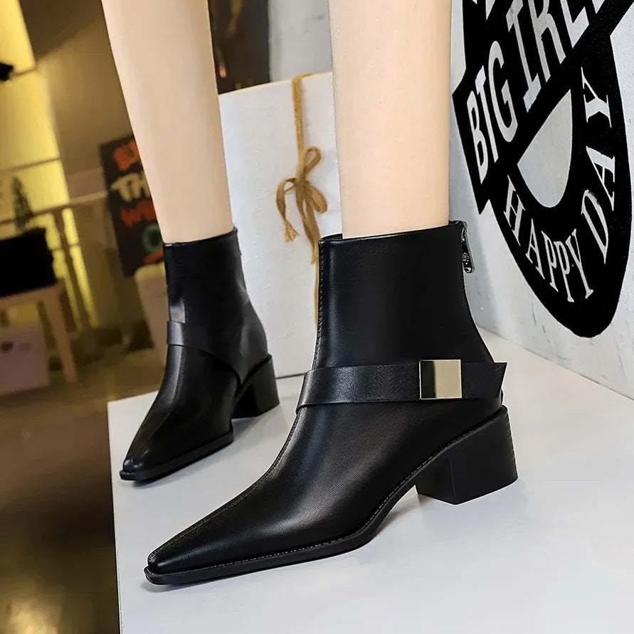 Hidden Moon Magic Ankle Boots