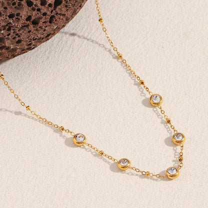 Eyes Like Midnight Station Necklace