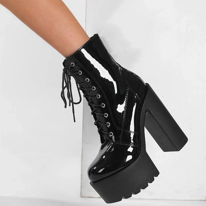 Walk On Firey Ice Ankle Boots
