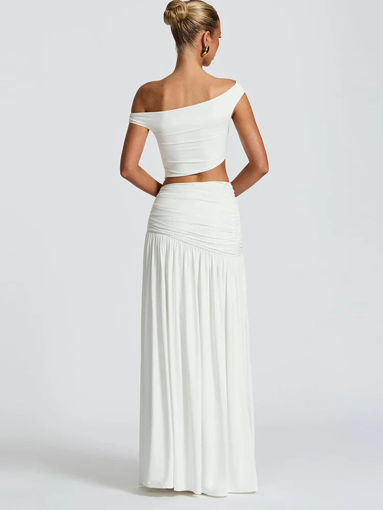Crown On Repeat Skirt Set