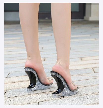 Not Your Princess Pump Sandals
