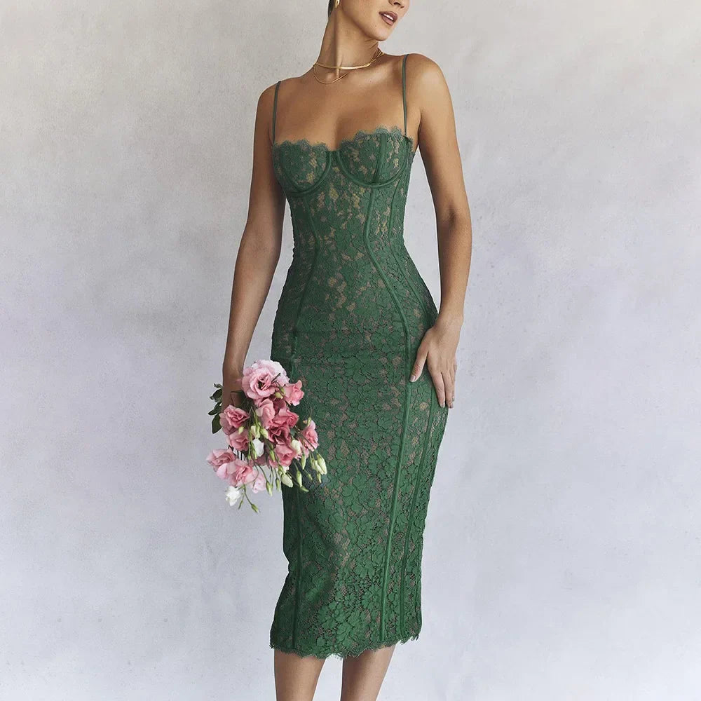 Leading To Bad Dreams Midi Dress