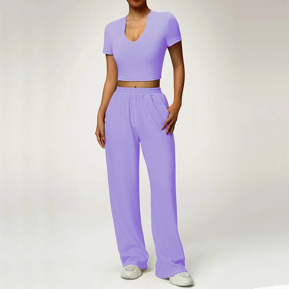Spill The Wine Pants Set