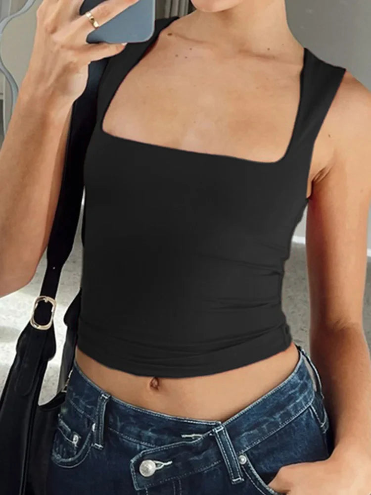 High On Radar Crop Tank Top
