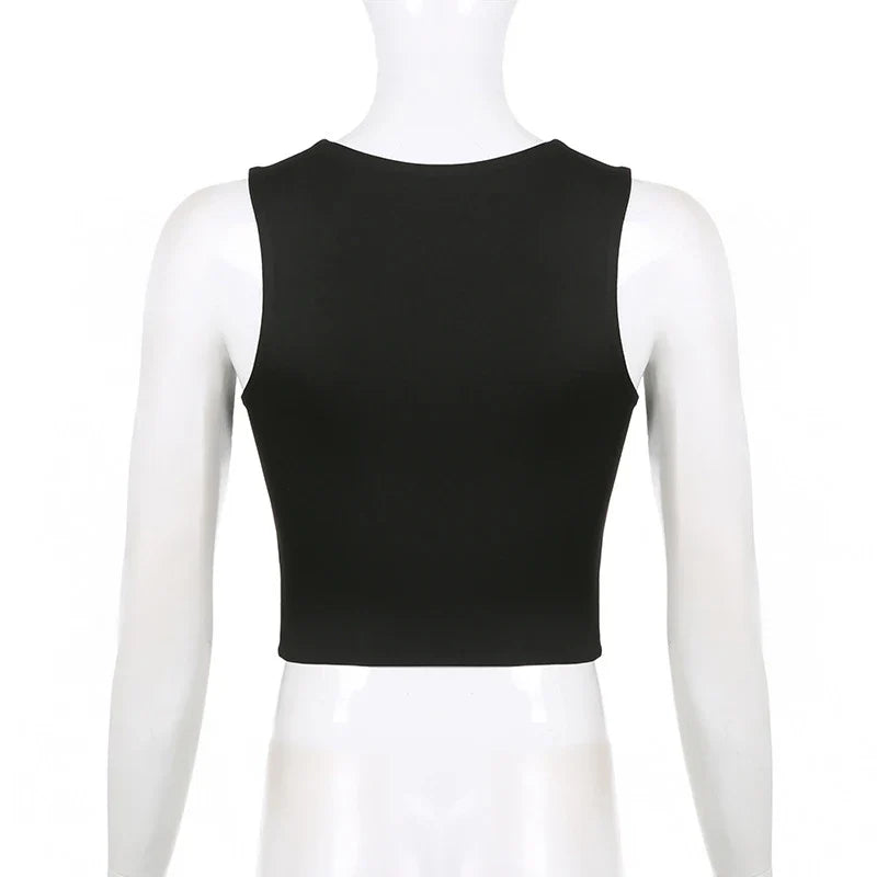 High On Radar Crop Tank Top